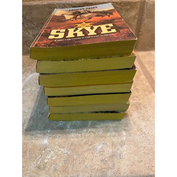 Lauran Paine Book Lot, Westerns, Paperbacks, Cowboys, Historical, Wild West - Picture 5 of 6